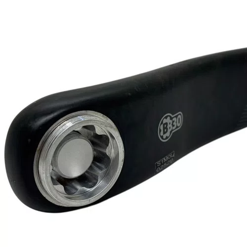 BRAÇO ESQUERDO PEDIVELA FSA SLK CARBON BB30 170MM (SEMINOVO)