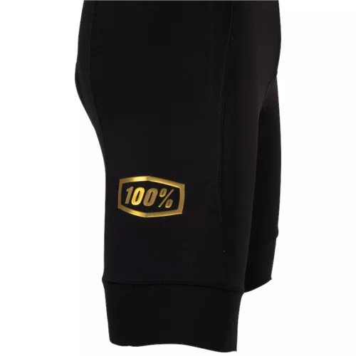 BRETELLE CICLISMO MASCULINO 100% EXCEEDA BIKE PRETO