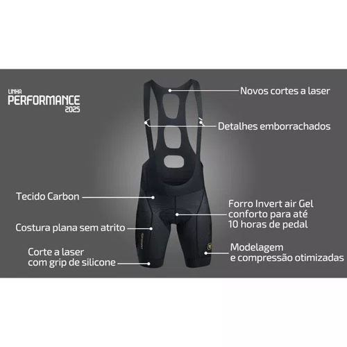BRETELLE FEMININO FREE FORCE PERFORMANCE 2025 GEL