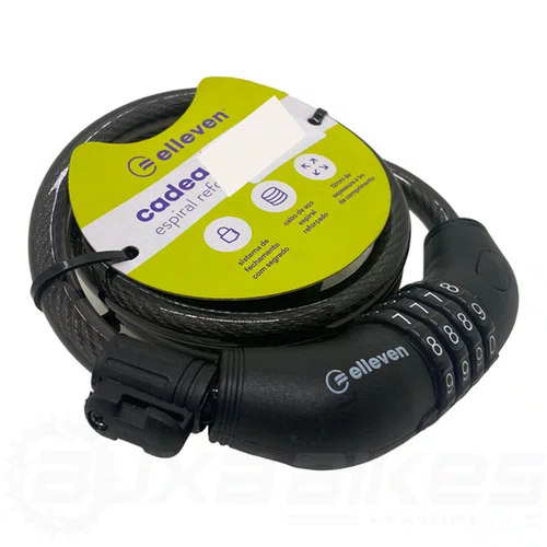 CADEADO ELLEVEN 1M ESPIRAL COM SEGREDO