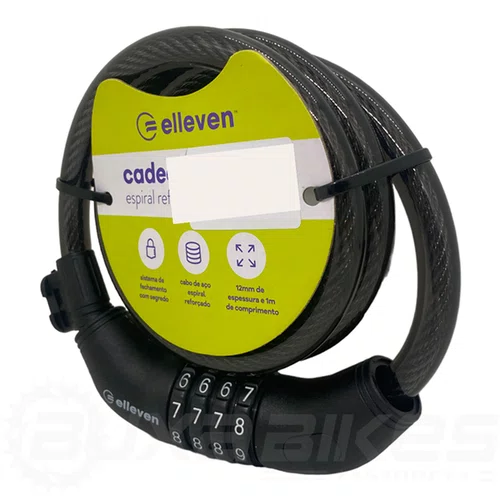 CADEADO ELLEVEN 1M ESPIRAL COM SEGREDO