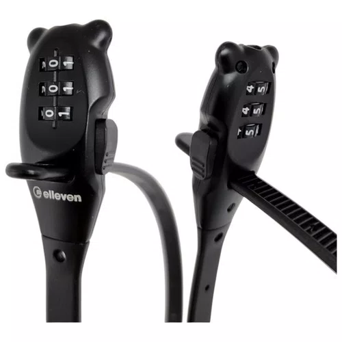 CADEADO ELLEVEN ZIP LOOK COM SEGREDO 540MM PRETO