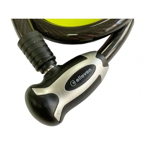 CADEADO REFORÇADO ELLEVEN 80CM X 15MM COM CHAVE PR/CINZ