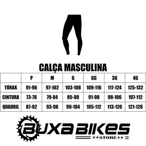 CALÇA CICLISMO MASCULINA FREE FORCE NEO PREMIUM INVERNO G