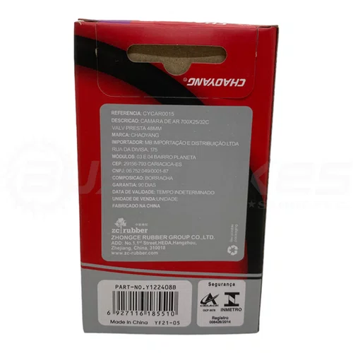 CAMARA 700X25/32 SPEED VALVULA FINA/PRESTA 48MM CHAOYANG