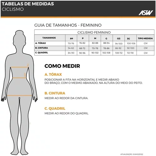 CAMISA CICLISMO FEMININA M. LONGA ASW ESSENTIALS VERDE TAM G