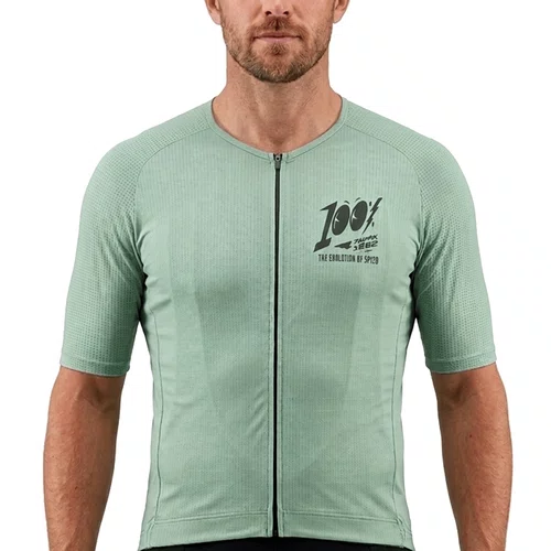 CAMISA CICLISMO MASCULINA 100% SUNNYSIDE BIKE MENTA