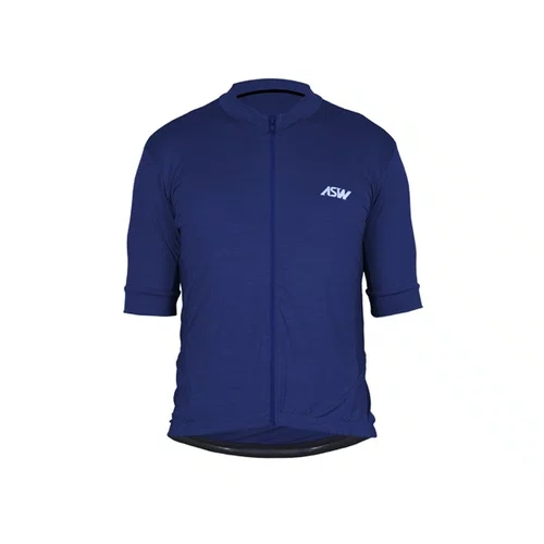CAMISA CICLISMO MASCULINA ASW ESSENTIALS AZUL MARINHO G