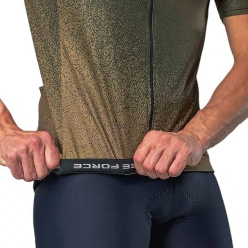 CAMISA CICLISMO MASCULINA FREE FORCE BASIC MINING MARROM
