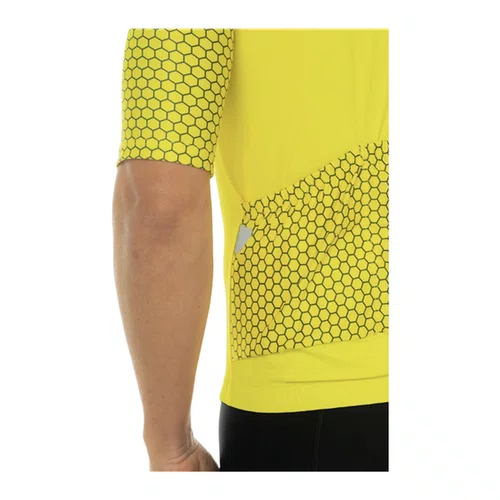CAMISA CICLISMO MASCULINA FREE FORCE CLASSIC AMARELA TAM 3G