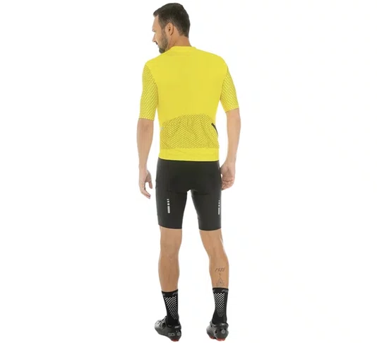 CAMISA CICLISMO MASCULINA FREE FORCE CLASSIC AMARELA TAM 3G