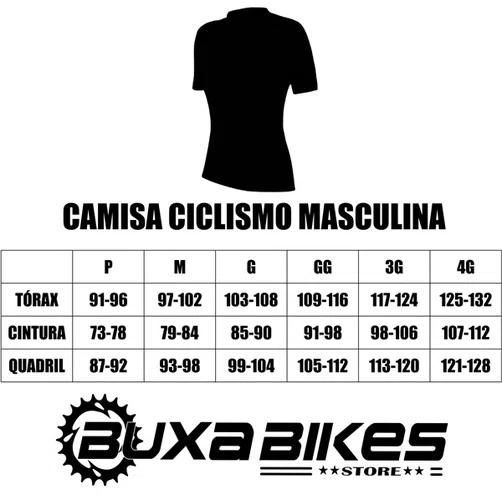 CAMISA CICLISMO MASCULINA FREE FORCE SPORT PACE TAM G
