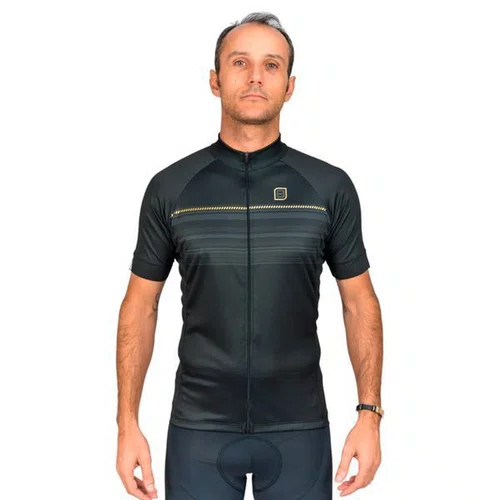 CAMISA CICLISMO MASCULINA FURBO NOBILE PRETO G