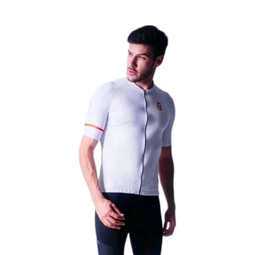 CAMISA CICLISMO MASCULINA ULTRACORE SOLID BRANCO 3G