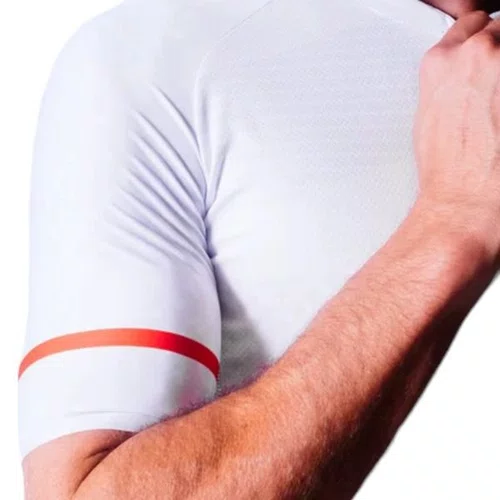 CAMISA CICLISMO MASCULINA ULTRACORE SOLID BRANCO 3G