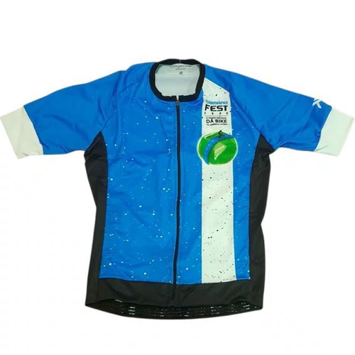 CAMISA MATTOS RACING  SHIMANO FEST INFANTIL AZUL P 8 ANOS