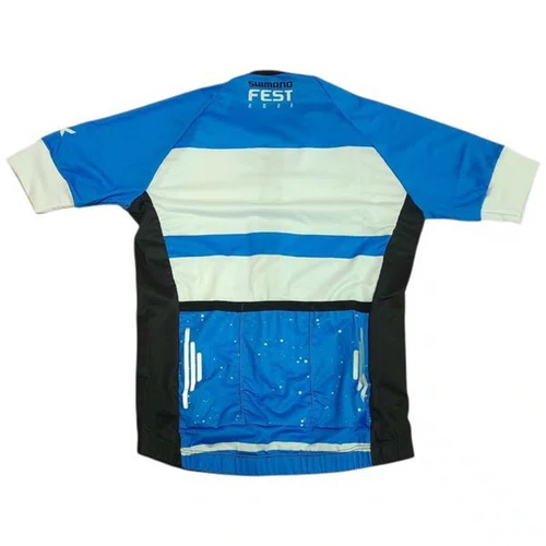 CAMISA MATTOS RACING  SHIMANO FEST INFANTIL AZUL P 8 ANOS