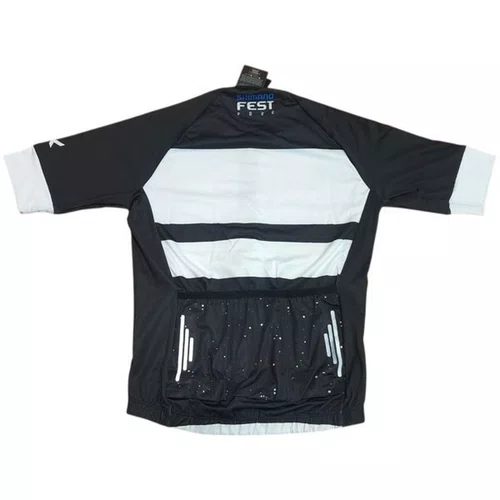 CAMISA MATTOS RACING  SHIMANO FEST INFANTIL PRETA P 8 ANOS