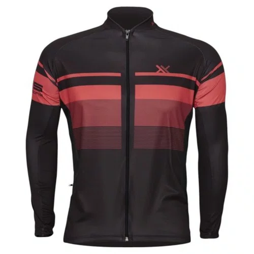 CAMISA MATTOS RACING TRACK II MANGA LONGA MASCULINA VERMELHO