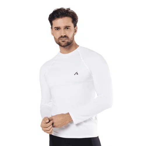 CAMISA TERMICA MASCULINA CYCLE 7 BRANCA M