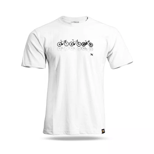 CAMISETA CASUAL MATTOS RACING BIKE CHOICE BRANCO