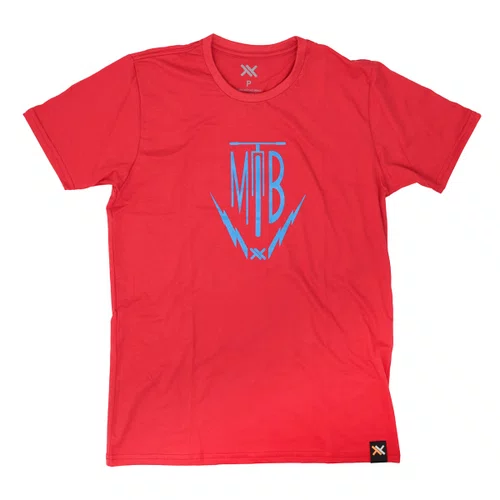 CAMISETA CASUAL MATTOS RACING MOUNTAIN BIKE 22 VERMELHO