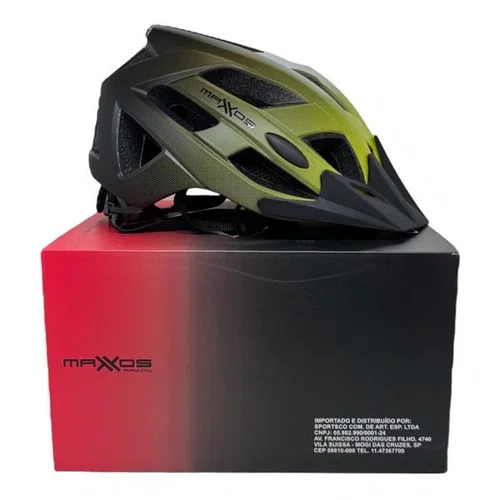 CAPACETE BIKE MTB MATTOS RACING V-PRO AMARELO NEON M (53-56)