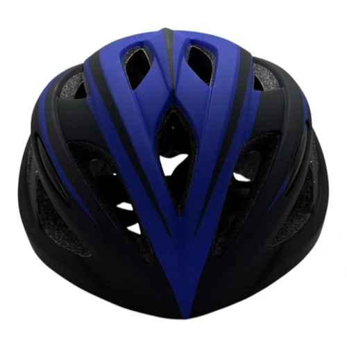 CAPACETE CICLISMO MTB SPEED MATTOS RACING FLASH AZUL LED