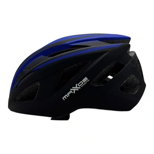 CAPACETE CICLISMO MTB SPEED MATTOS RACING FLASH AZUL LED