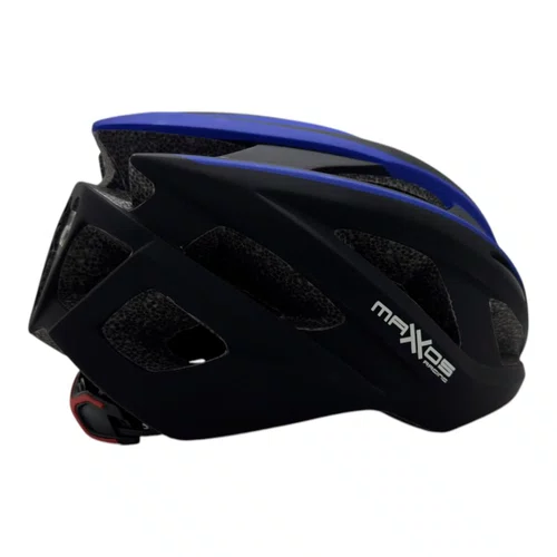 CAPACETE CICLISMO MTB SPEED MATTOS RACING FLASH AZUL LED