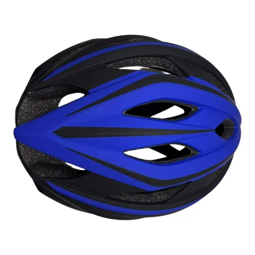 CAPACETE CICLISMO MTB SPEED MATTOS RACING FLASH AZUL LED