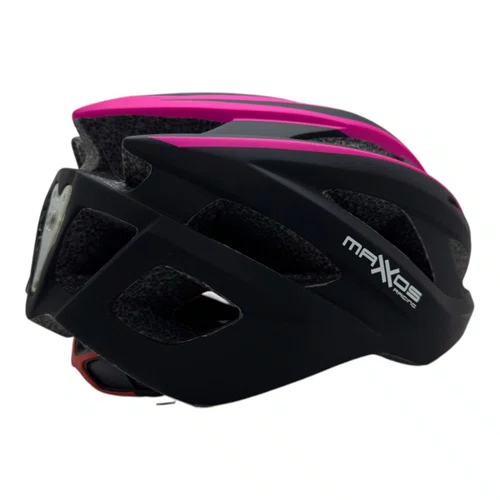 CAPACETE CICLISMO MTB SPEED MATTOS RACING FLASH ROSA LED