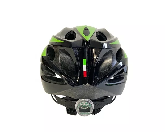 CAPACETE ELLEVEN PRETO/VERDE ESCURO TAM G