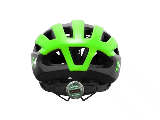 CAPACETE HIGH ONE WIND AERO PRETO/VERDE TAM M