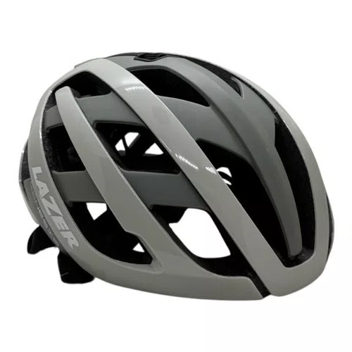CAPACETE LAZER GENESIS SPEED/ROAD CINZA GELO TAM G