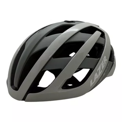 CAPACETE LAZER GENESIS SPEED/ROAD CINZA GELO TAM G