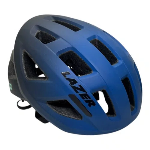 CAPACETE LAZER TONIC KINETICORE SPEED AZUL/PRETO FOSCO TAM M
