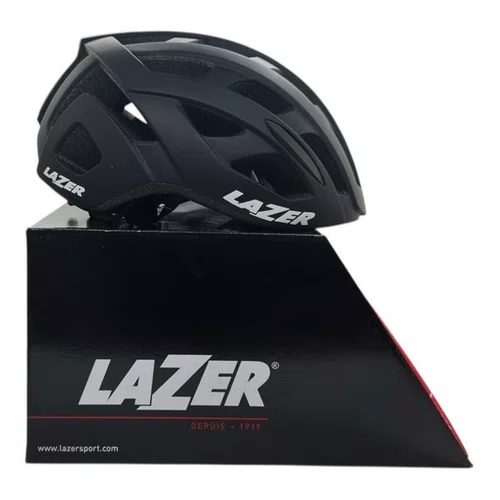 CAPACETE LAZER TONIC ROAD/SPEED PRETO FOSCO