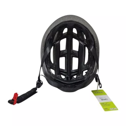CAPACETE SPEED/MTB ELLEVEN INMOLD RACE CINZA/BRANCO M 53-57