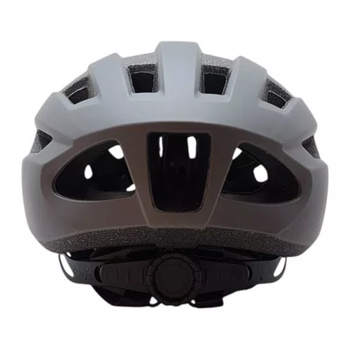 CAPACETE SPEED/MTB ELLEVEN INMOLD RACE CINZA/BRANCO M 53-57