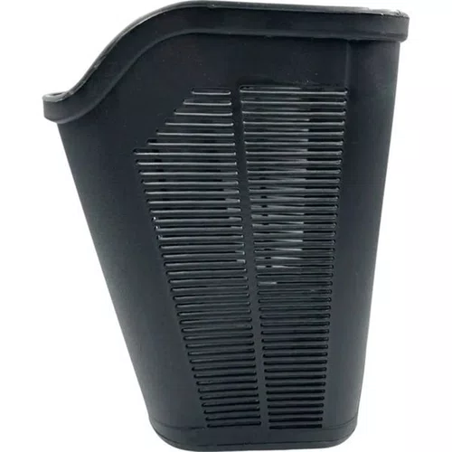 CESTA PLASTICA JKS PRETA PARA BICICLETA