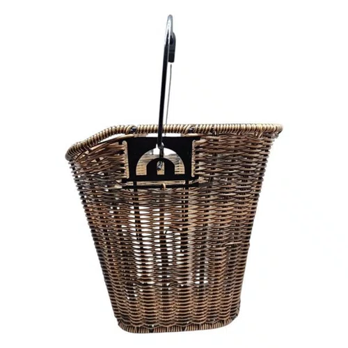 CESTA VIME ELLEVEN 34X25X25CM MARROM ENGATE RAPIDO