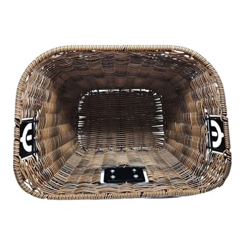 CESTA VIME ELLEVEN 34X25X25CM MARROM ENGATE RAPIDO