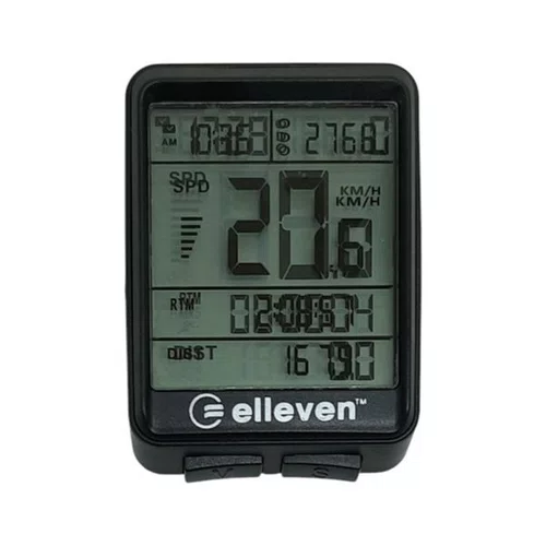 CICLOCOMPUTADOR ELLEVEN F-11 PRETO