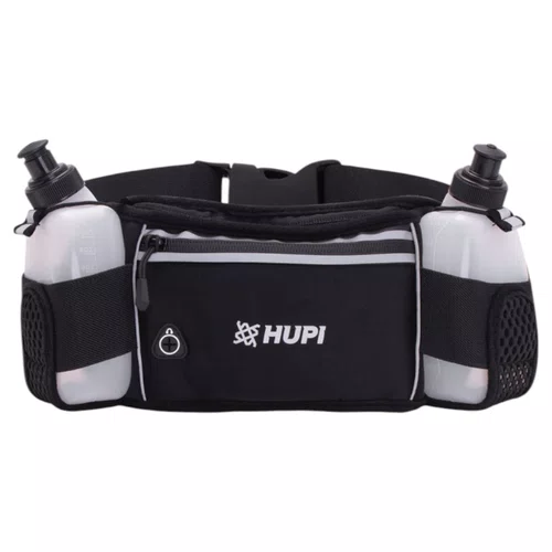 CINTO DE HIDRATAÇÃO HUPI RUNNING COM 2 GARRAFAS E POCHETE