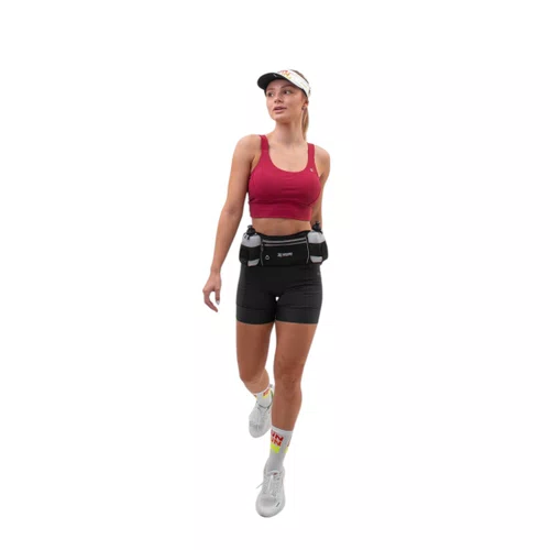CINTO DE HIDRATAÇÃO HUPI RUNNING COM 2 GARRAFAS E POCHETE