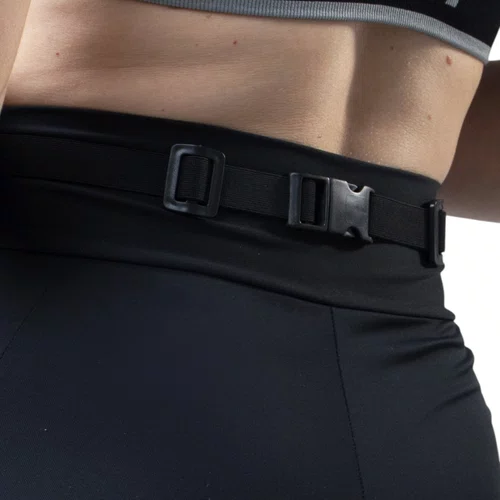 CINTO PORTA NÚMERO PARA CORRIDA HUPI RUNNING PRETO ALL BLACK