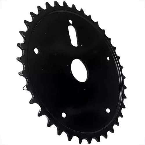 COROA/ENGRENAGEM 5 FUROS BICICLETA SIMPLES 36D PRETA