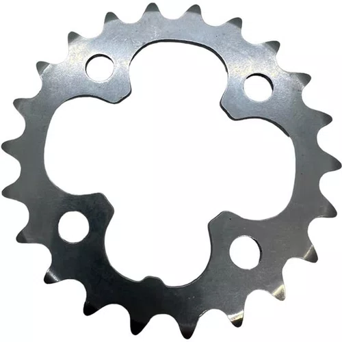 COROA / ENGRENAGEM SHIMANO CROMADA 22 DENTES BCD 64MM