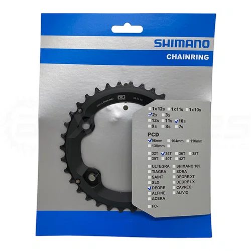 COROA / ENGRENAGEM SHIMANO DEORE FC-M6000/FC-MT500 34D